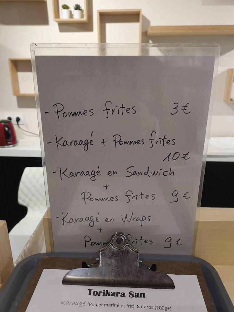 Torikara San - Menu Image 4